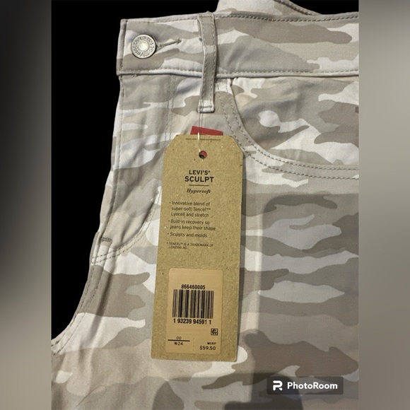 LEVIS 720 high rise super skinny crop - Picture 2 of 3